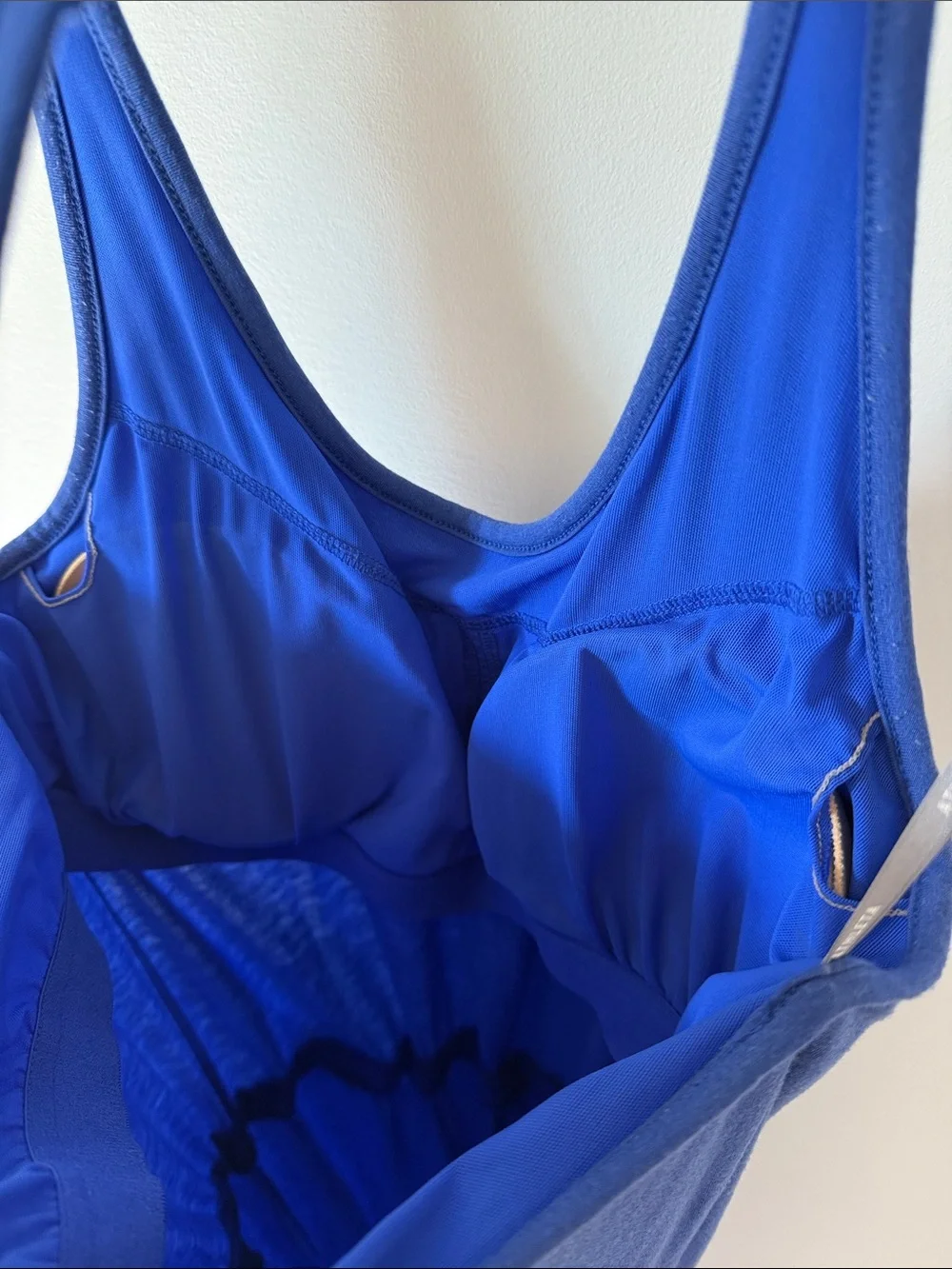 Athleta Royal Blue Racerback Maxi One-Piece